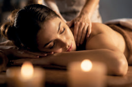 Sessão de massagem relaxante